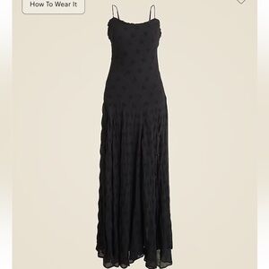 NWT! J.Crew Collection eyelet maxi slip dress. Size 00 $398